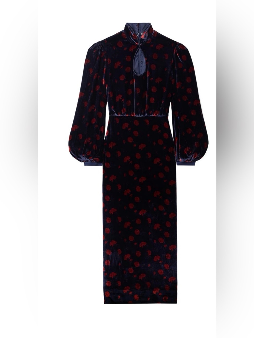 SALONI Saloni
Domino Dress In Rose Petal Navy